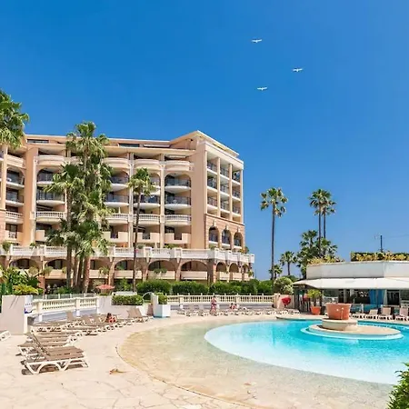 Le 496 - Vue 180 Piscine & 아파트 칸느